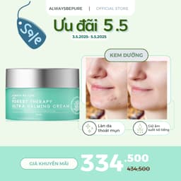 Thumbnail Kem dưỡng làm dịu ngừa mụn ALWAYS BE PURE Forest Therapy Ultra cấp ẩm hiệu quả 1