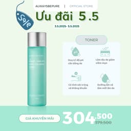 Thumbnail Toner làm dịu ngừa mụn ALWAYS BE PURE - Forest Therapy Ultra Calming 150ml (date: 12.12.2026) 1