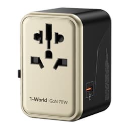 Thumbnail Củ sạc du lịch Momax 1-World PD70W GaN AC Travel Adaptor 2