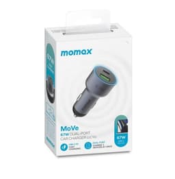 Thumbnail Củ sạc ô tô Momax UC16 67W MoVe dual-port Car Charger 1