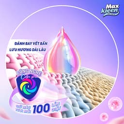 Thumbnail Túi Nước Giặt Xả MaxKleen Giữ Màu Tươi Mới Hương Khu Vườn Tuyệt Sắc 3kg/Túi 4