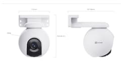 Thumbnail Camera EZVIZ Wifi Ngoài Trời CS-H8X 2K 4MP - Hàng chính hãng 1