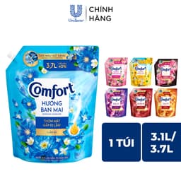 Thumbnail Nước Xả Vải Comfort Thơm Mát Gấp 10 Lần / Hương Nước Hoa 100 Giờ Lưu Hương Túi 3.7L/3.1L 1