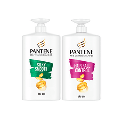 Thumbnail Dầu Gội PANTENE Pro-V Ngăn Rụng Tóc/ Suôn Mượt Óng Ả - Chai 1800ML 2