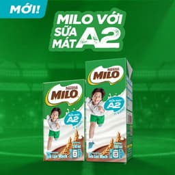 Thumbnail Thùng Sữa Lúa Mạch Nestle MILO A2 MỚI 12(4x110ml) 4