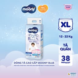 Thumbnail Tã quần cao cấp Moony Bé Trai L44/XL38/XXL26 - Nhập khẩu Nhật Bản 1
