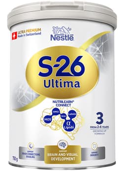 Thumbnail Sữa Bột Nestlé S-26 ULTIMA3(S26)750G tăng tốc độ kết nối nãobộ2,5lầnvớiNUTRILEARN® CONNECT 1