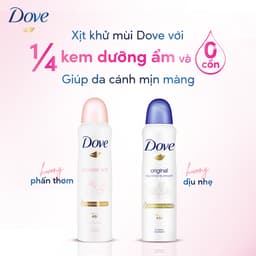 Thumbnail Xịt Khử Mùi Dove Dưỡng Da Sáng Mịn dành cho nữ 135ml 4