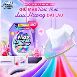 Thumbnail Combo Túi Nước Giặt Xả MaxKleen Giữ Màu Tươi Mới Hương Khu Vườn Tuyệt Sắc 3kg + Túi 450g mùi ngẫu nhiên 2