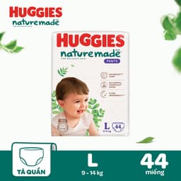 Thumbnail Tã Quần Huggies Platinum Nature Made M58/L44/XL38/XXL26 1