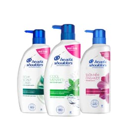 Thumbnail Dầu Gội Sạch Gàu HEAD & SHOULDERS Bạc Hà/ Giảm Ngứa Da Đầu/ Suôn Mềm/Hương Chanh/ Sạch Sâu/ Làm Sạch Vi Khuẩn Chai 625ML 2