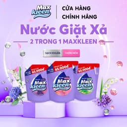 Thumbnail Túi Nước Giặt Xả MaxKleen 3kg Hương Nước Hoa Huyền Diệu/ Hoa Nắng 2