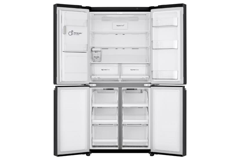 Ảnh Tủ lạnh LG French Door - lấy nước ngoài UVnano 494L màu đen GR-D22MBI 1