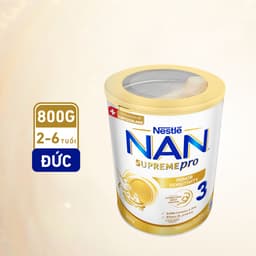 Thumbnail Bộ 2 Lon Sữa bột Nestlé NAN SUPREMEPRO 3 800g nhập khẩu Đức đạm Gentle Optipro ngừa mẫn cảm 3