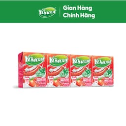 Thumbnail Thùng 48 Hộp Sữa chua uống Yomost vị dâu 100ml/hộp 2