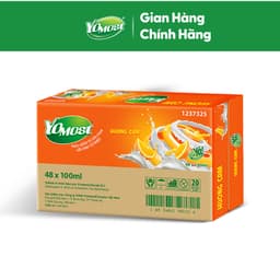 Thumbnail Thùng 48 Hộp Sữa chua uống Yomost vị cam 100ml/hộp 1