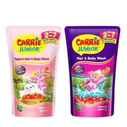 Thumbnail Túi Sữa Tắm Gội cho bé Carrie Junior hương Táo/Cherry 380g 1