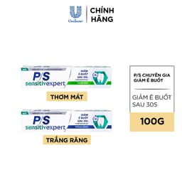 Thumbnail Kem đánh răng P/S Chuyên gia Giảm ê buốt với tác động từ khoáng 100g 1