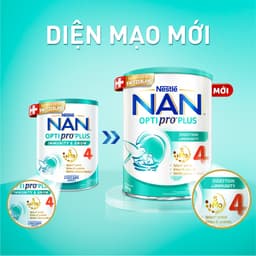 Thumbnail Bộ 3 Lon Sữa bột Nestlé NAN OPTIPRO PLUS 4 xuất xứ Thụy Sĩ 800g cho bé 2 - 6 tuổi 3