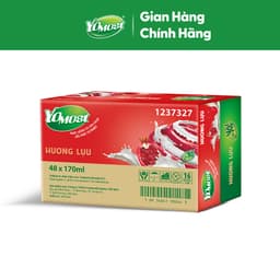 Thumbnail Thùng 48 Hộp Sữa Chua Lên Men Tự Nhiên Yomost Hương Lựu (170ml/Hộp) 1