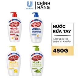 Thumbnail Nước Rửa Tay Lifebuoy Bảo Vệ Khỏi 99.9% Vi Khuẩn Gây Bệnh Hỗ Trợ Cùng Đề Kháng Da Tự Nhiên 450G/ Phiên bản Tết 499g 3