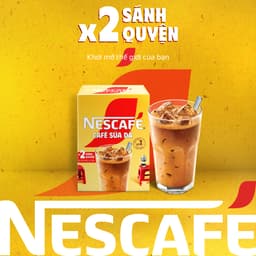 Thumbnail Combo 3 Hộp Cà phê Hòa tan NESCAFÉ CAFÉ SỮA ĐÁ 10 gói Nhân đôi sánh quyện 1