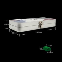 Thumbnail Set màu nước nghệ thuật làm móng SEAMIART 202 * 82 * 33mm 50 màu cơ bản với cọ sơn móng 2