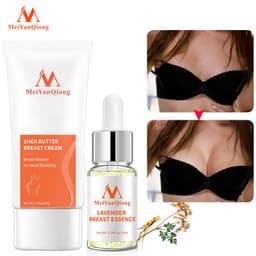 Thumbnail MeiYanQiong Set mỹ phẩm chăm sóc ngực kem dưỡng bơ hạt mỡ 50g và tinh chất hoa oải hương mát xa 10ml 3