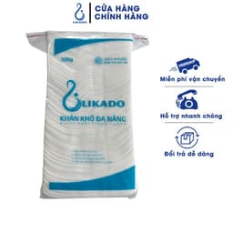 Thumbnail Khăn khô đa năng cho bé Likado 300g kích thước (15x20cm)(1 gói) 1