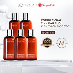 Thumbnail Combo 5 Chai Tinh Dầu Bưởi VIJULLY Kích Thích Mọc Tóc 150ml/Chai 1