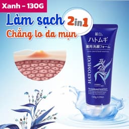 Thumbnail Sữa Rửa Mặt Hatomugi Dưỡng Ẩm, Sáng Da (170&130G) 3