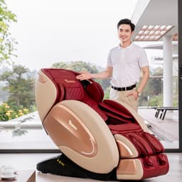 Thumbnail Ghế Massage Đa Năng Toshiko T70 điều khiển giọng nói, sở hữu con lăn 4D di chuyển tổ hợp 15 bài tập 1