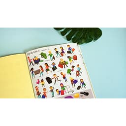 Thumbnail Sách - First sticker book - Dán hình đầu đời cho bé từ 3 - 8 tuổi với hơn 200 miếng dán ngộ nghĩnh - Đinh Tị Books 3