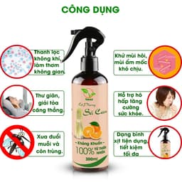 Thumbnail Xịt thơm phòng TAMAS mix mùi (tự chọn mùi) hương Hoa Bưởi, Sả Chanh, Quế, Bạc Hà,...chai 300ml, thơm phòng, đuổi muỗi. 4
