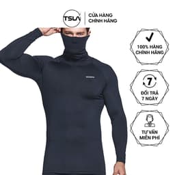 Thumbnail Áo giữ nhiệt nam LÓT LÔNG DEVOPS cổ lọ tay dài form ôm body gym chạy bộ đá bóng rổ TSLA DET2022 1