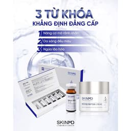 Thumbnail Bộ đôi Phức Hợp Peptide Kích Hoạt Tế Bào Gốc và Là Phẳng Nếp Nhăn, Rãnh Cười, Vết Chân Chim SKINMD REVITOX PEPTIDE 3