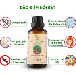 Thumbnail Combo tinh dầu sả chanh+ sả java chai 50ml 4