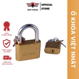 Thumbnail Ổ khóa cửa Việt Nhật cao cấp siêu bền, 4 kích cỡ 30 - 40 - 50 - 60mm dễ dàng lựa chọn - HUY TUONG 2