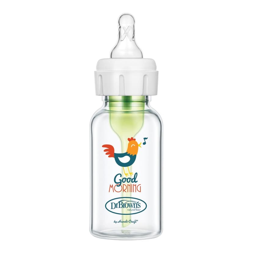 Ảnh Bình sữa Dr.Brown's Thủy tinh cổ hẹp 120ml và 250ml Option Plus( sản xuất tại Trung Quốc) 4