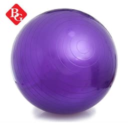 Thumbnail KHÔNG KÈM BƠM  Bóng Tập Yoga Trơn Nhiều Màu Cao Cấp TÍM-XANH-HỒNG- XÁM 2