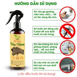 Thumbnail Xịt phòng Trầm Hương chai 300ml, hương thơm quyến rũ, thư giãn tinh thần, an thần, giải tỏa stress,... 4