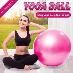 Thumbnail KHÔNG KÈM BƠM  Bóng tập Yoga/Gym cao cấp 65cm Thái Lan 1