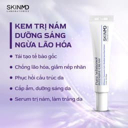 Thumbnail Bộ đôi chăm sóc làn da mỏng yếu và tái tạo tế bào gốc Bihaku Collagen 30v và Skinmd Cream Pure Intensive 15ml 4