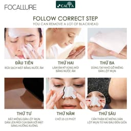 Thumbnail Miếng Dán Lột Mụn Focallure Làm Sạch Mụn Đầu Đen, Đầu Trắng Cho Mũi 2.2g FA171 4