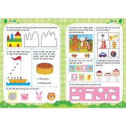 Thumbnail Sách - Rèn luyện Não Trái Não Phải - Sân Chơi Trí Tuệ: Trò Chơi Tư Duy - Dành cho trẻ 4-5 tuổi 1