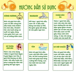 Thumbnail Tinh dầu Cam Ngọt nguyên chất TAMAS chai 30ml, dùng cho đèn xông, máy khuếch tán tinh dầu. 3