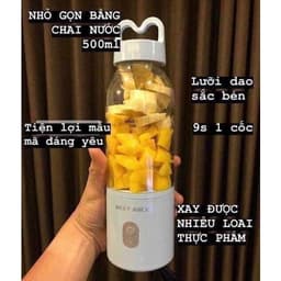 Thumbnail Máy xay sinh tố, rau củ cầm tay YOICE MEET JUICE 500ml, 4 lưỡi dao sắc bén cực nhuyễn [HÀNG CHÍNH HÃNG] 3