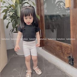 Thumbnail Áo Croptop Cộc Tay Bé Gái Đáng Yêu , Vải Zip Cao Cấp, Dễ Phối Đồ, Quần Áo Bé Gái CRCT- BabyBoo - PiBo Store 2