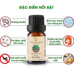 Thumbnail Tinh dầu Sả java nguyên chất TAMAS - khử mùi, đuổi muỗi, đuổi côn trùng. 3