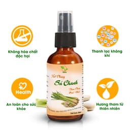 Thumbnail Xịt phòng Sả Chanh chai 50ml TAMAS, thơm phòng, thư giãn, giải tỏa strees, xua đuổi muỗi và côn trùng hiệu quả. 1